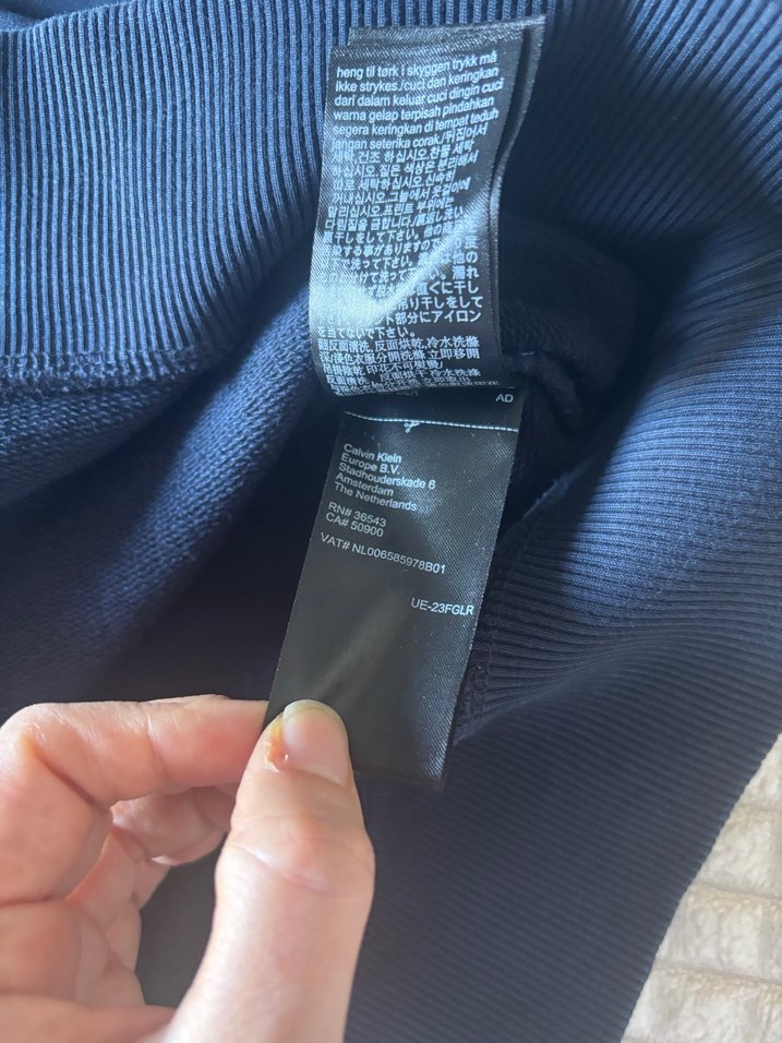 Unisex Calvin Klein Kapüşonlu Sweatshirt - Görsel 4