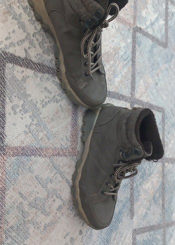 Gri Erkek Spor Ayakkabı Bağı - Görsel 2