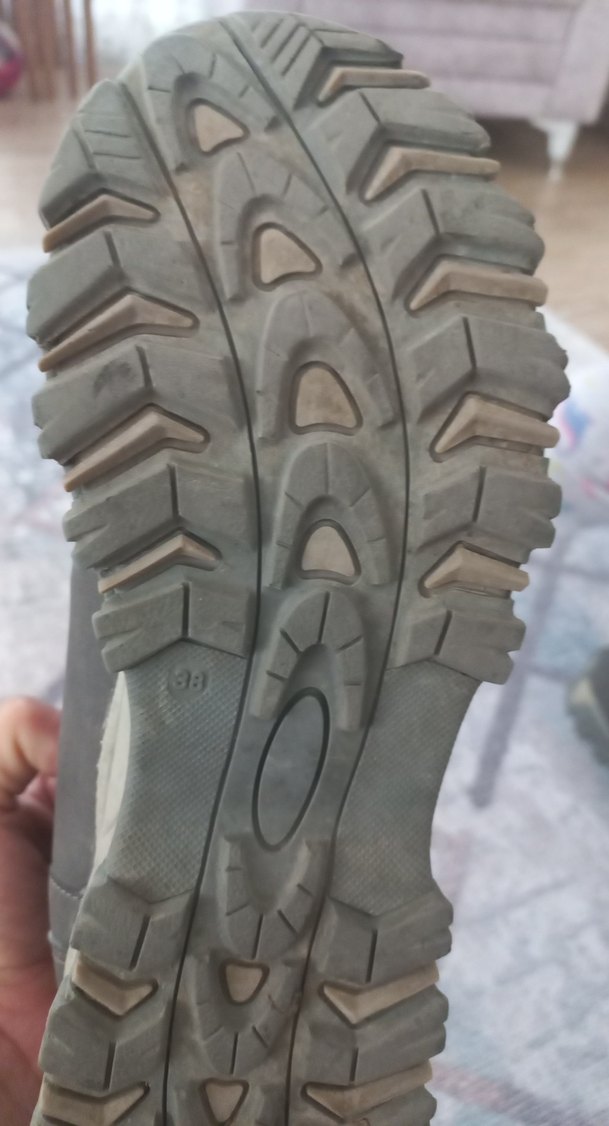 Gri Erkek Spor Ayakkabı Bağı - Görsel 3