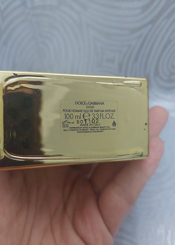 Beden Renk Orijinal Boş Parfüm Şişesi Dolce&Gabbana The One