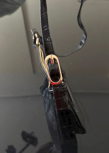 Mango krokodil Deri Desenli Kadın Çanta - Görsel 2