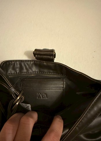 Zara eskitme deri çanta - Görsel 4