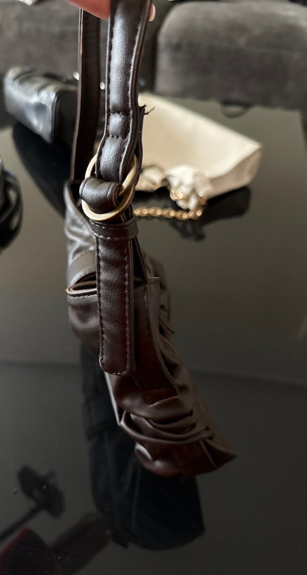 Zara eskitme deri çanta - Görsel 3