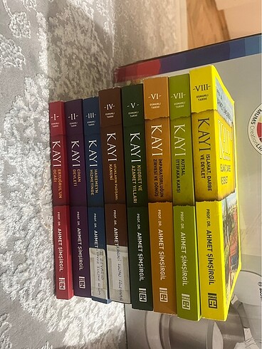 Kayı seti 8 cilt