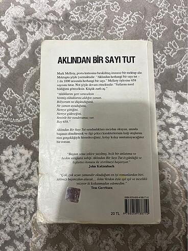  Aklından bir sayı tut (John Verdon)