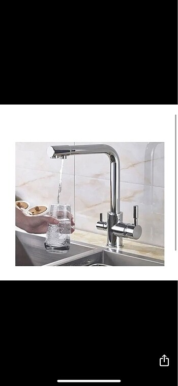Arıtmalı musluk