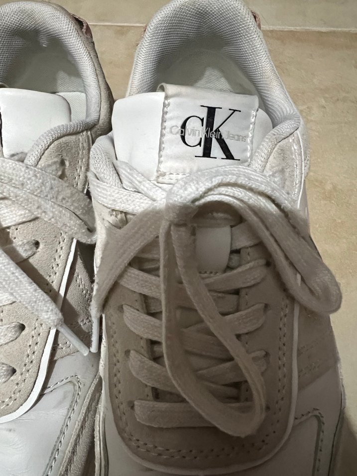 Calvin klein beyaz spor ayakkabı - Görsel 3