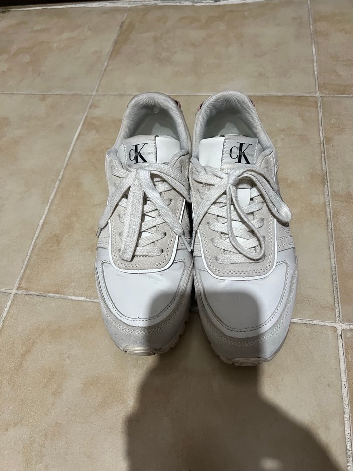 Calvin klein beyaz spor ayakkabı - Görsel 2