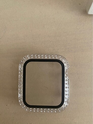 Apple watch 40mm uyumlu taşlı koruyucu kılıf