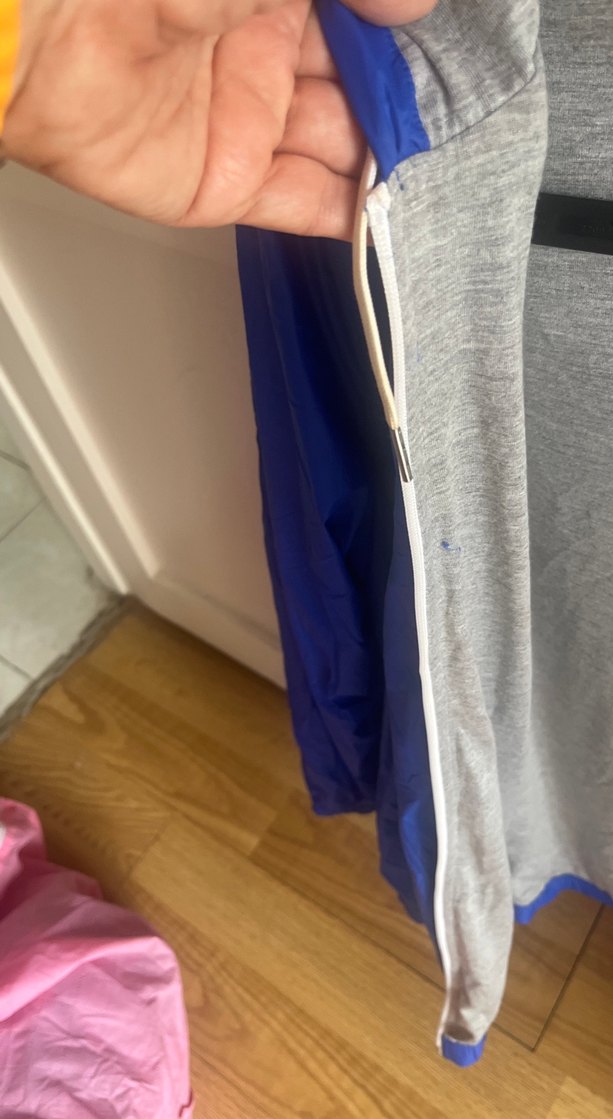 Mavi Önü Fermuarlı spor oysho üst - Görsel 2