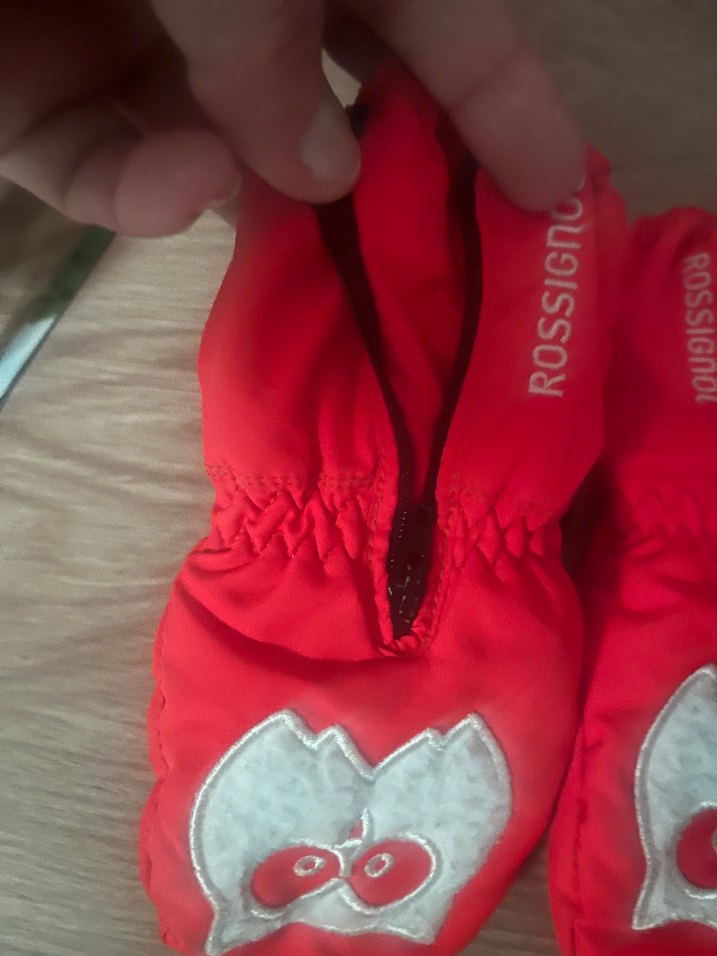 Kızlar İçin turuncu eldiven - Görsel 2