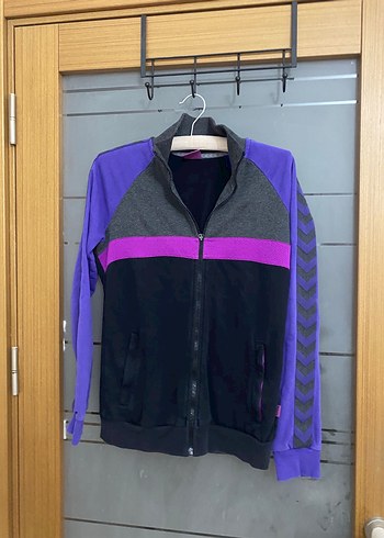 Hummel Mor Fermuarlı Kadın Spor Ceket