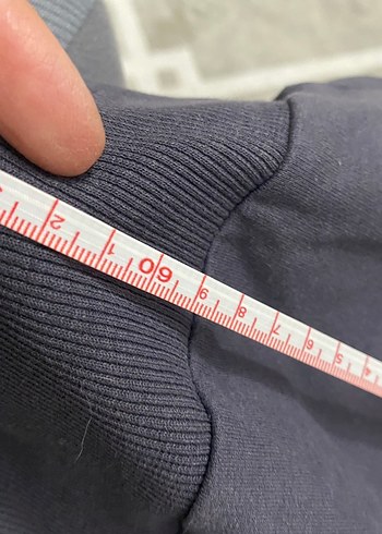 Mavi Baskılı Kadın Sweatshirt - Görsel 5