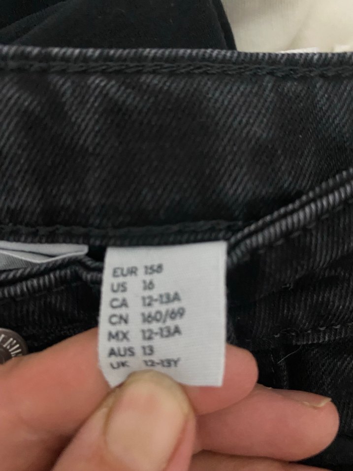 Siyah Kemerli Midi Kadın Kot Pantolon - Görsel 2