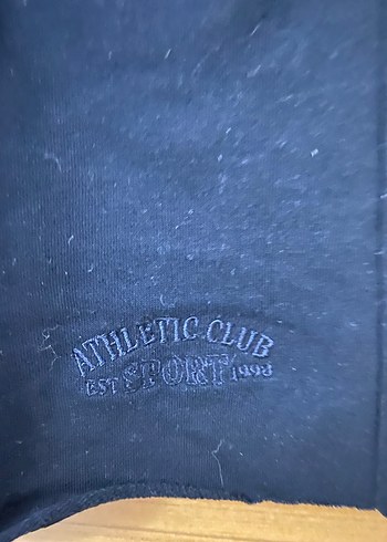 Siyah Mini Spor Şort - Görsel 5