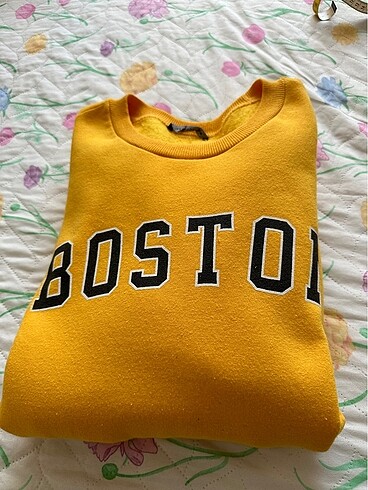 Trendyol & Milla Sarı İçi Polarlı Sweatshirt