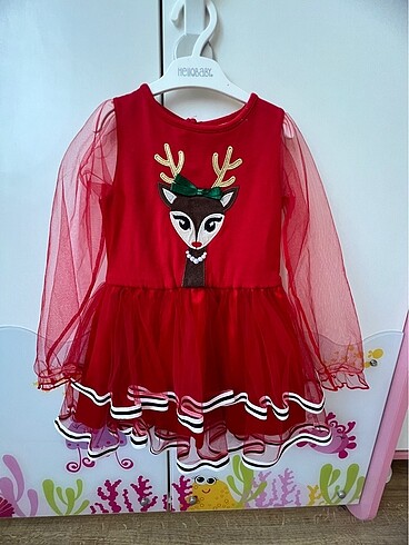 Denokids yılbaşı elbisesi 2-3 yaş