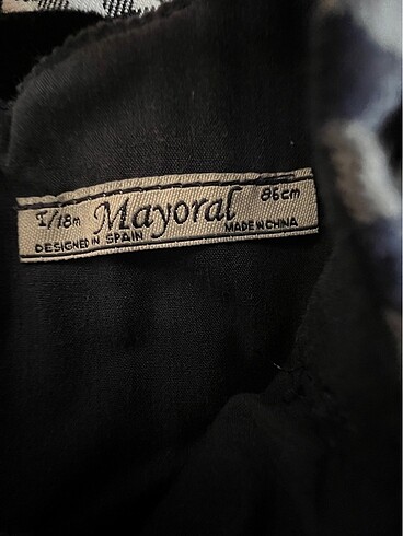 12-18 Ay Beden Mayoral 18 ay elbise