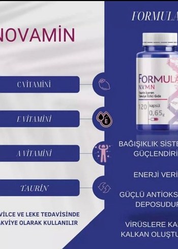 Siberian Health Formula 4 Novamin C Vitamini Takviyesi