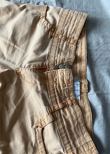 34 Beden camel Renk AMERICAN VINTAGE DÜŞÜK BEL PANTOLON