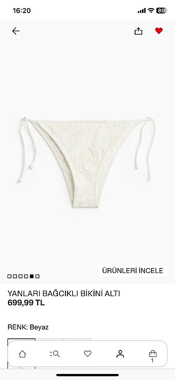 Hm bikini altı