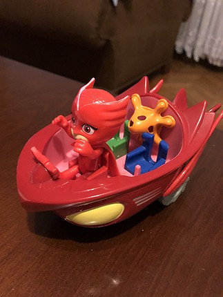 xs Beden Pj masks kırmızı arabalı kız