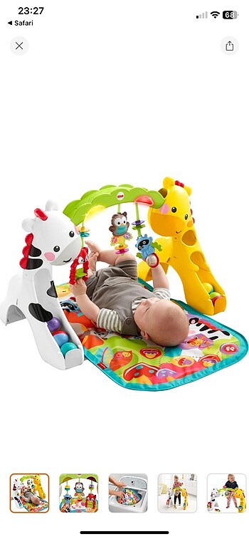 Fisher Price müzikli oyun halısı