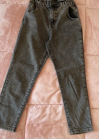 Gri kız çocuk Denim Regular Fit Jean