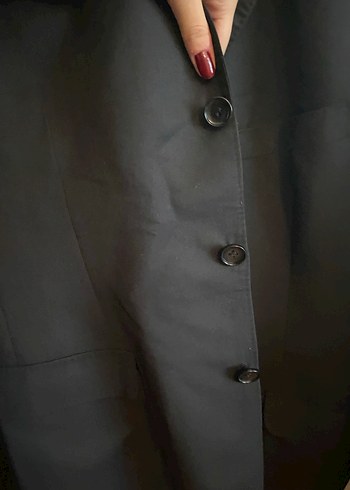 l/xl Beden Marcel Mevorah Siyah Erkek Blazer Ceket
