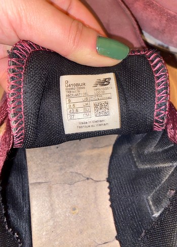 New Balance 410 Bordo Erkek Spor Ayakkabı - Görsel 5