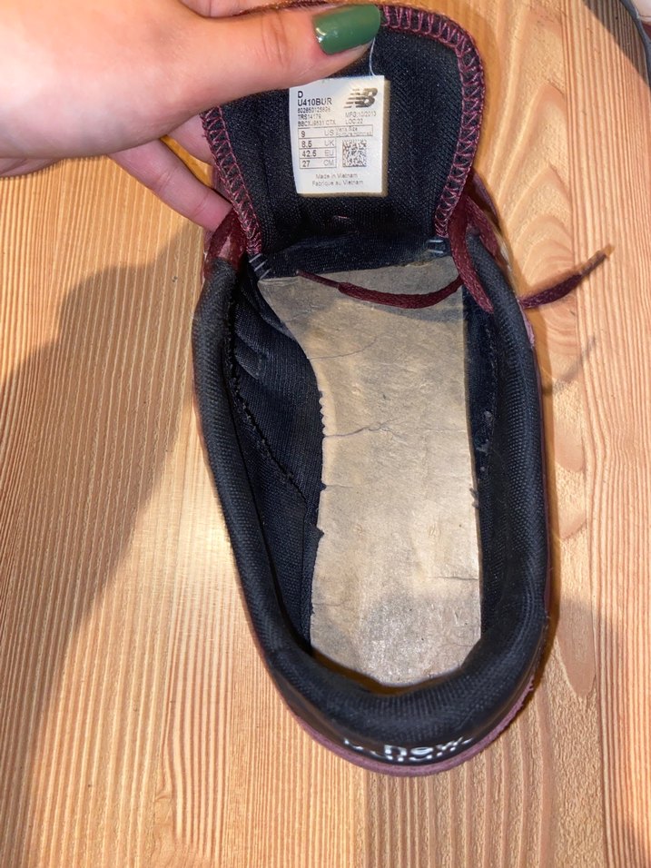 New Balance 410 Bordo Erkek Spor Ayakkabı - Görsel 4