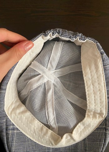 Kadın Ekoseli Şapka - Görsel 3