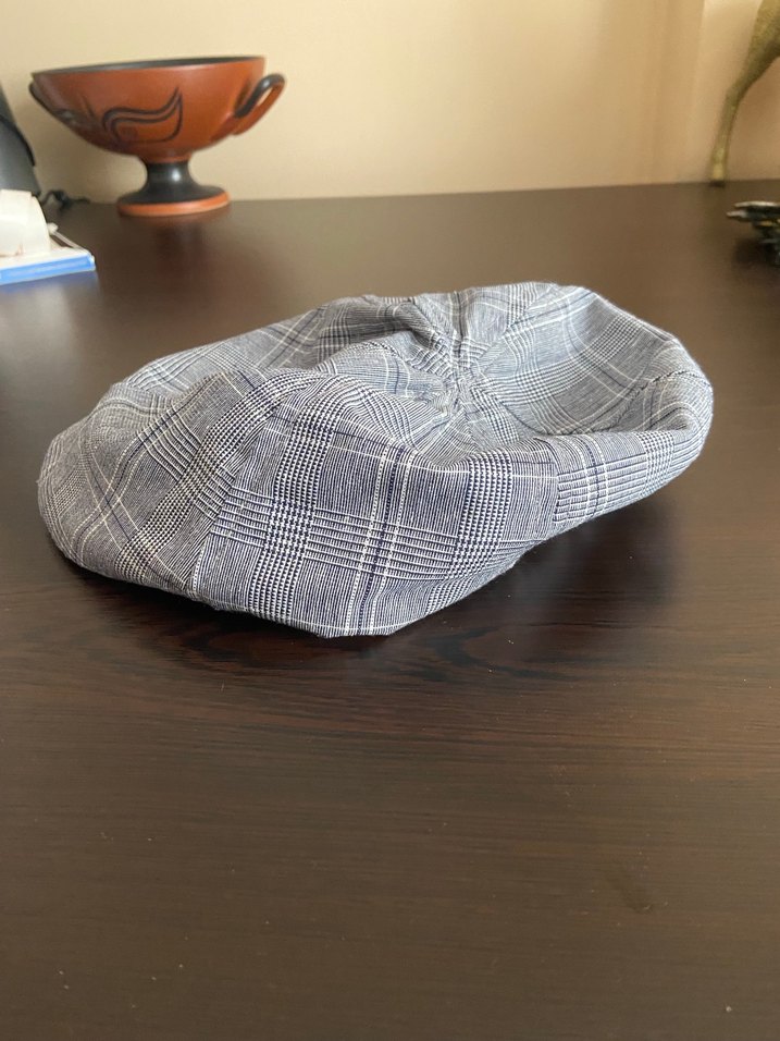 Kadın Ekoseli Şapka - Görsel 2