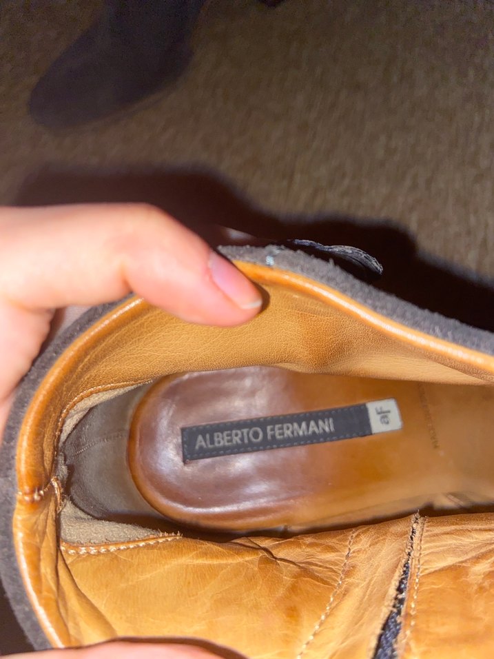 Alberto Ferman Gri Süet Kadın Dolgu Topuklu Bot - Görsel 3