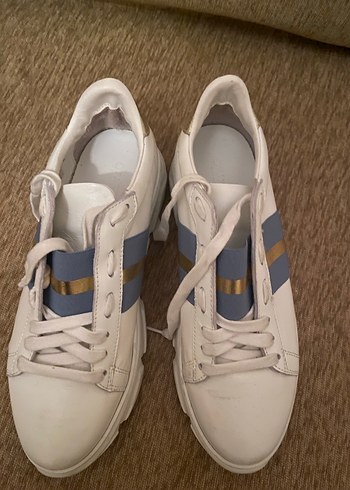 Vakko Kadın Beyaz Spor Ayakkabı - Görsel 12