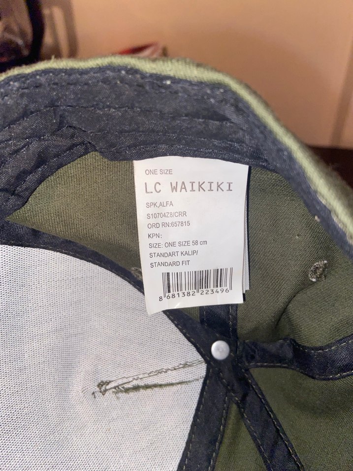 Lc Waikiki Unisex Haki Şapka - Görsel 2