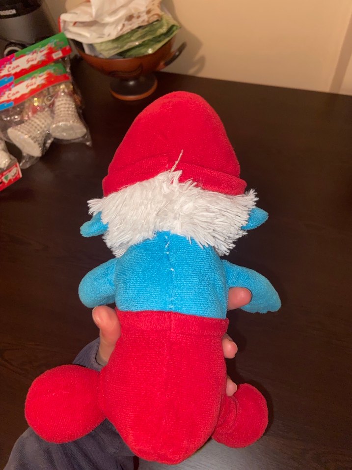 Şirin Baba Renkli Peluş Oyuncak - Görsel 2