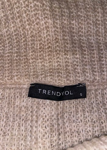 Trendyolmilla Omuzları Açık Bej  Kadın Kazak - Görsel 3