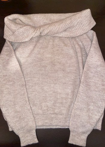 Trendyolmilla Omuzları Açık Bej  Kadın Kazak - Görsel 2