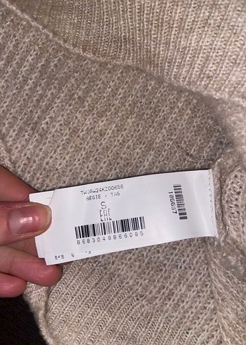 Trendyolmilla Omuzları Açık Bej  Kadın Kazak - Görsel 4