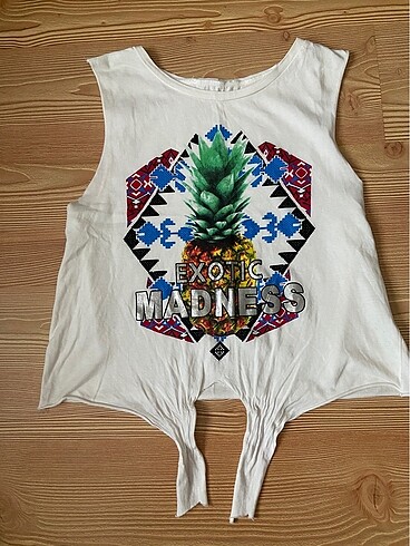 m Beden Koton Beyaz Crop
