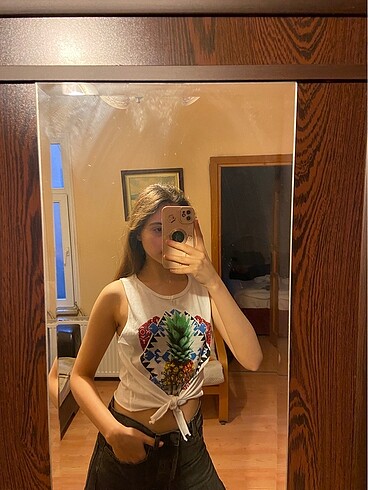 Koton Koton Beyaz Crop