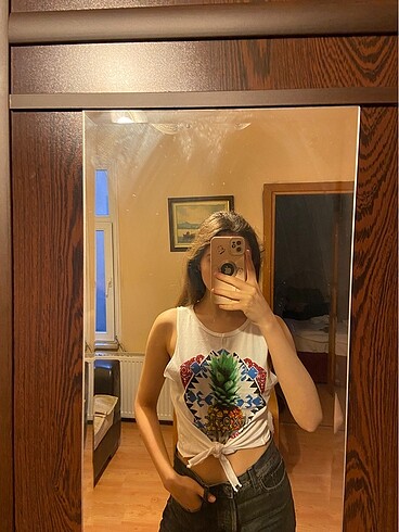 Koton Beyaz Crop