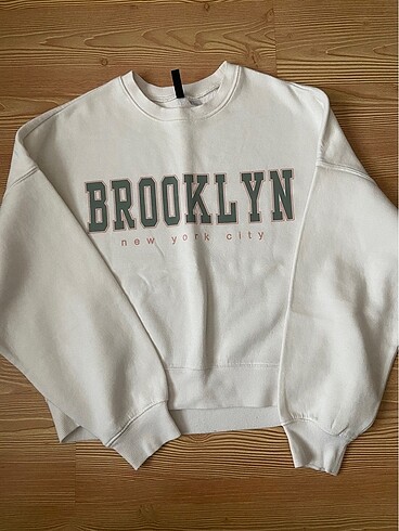m Beden H&M Beyaz Sweatshirt