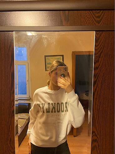 H&M H&M Beyaz Sweatshirt
