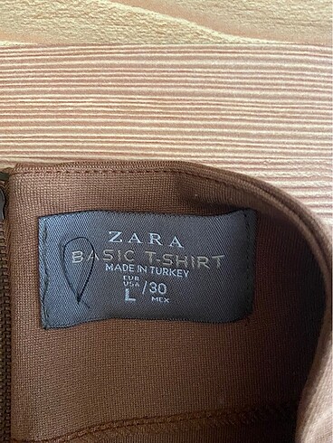 Zara Zara Kahverengi Etek