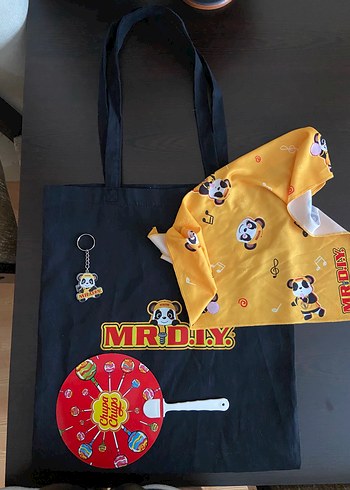 Mr Diy Çanta Anahtarlık Fular Seti
