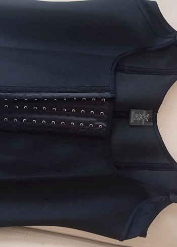 Siyah Göğüs Korse, Orta Boy, Sıkı Oturan - Görsel 2