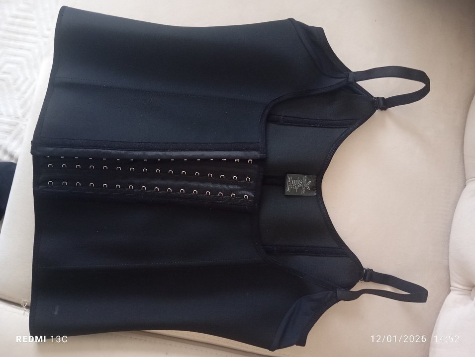 Siyah Göğüs Korse, Orta Boy, Sıkı Oturan - Görsel 5