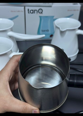 Beden Crown Elektrikli Türk Kahvesi Cezvesi Gri